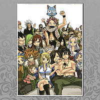 Плакат А4 Аниме Fairy Tail 013