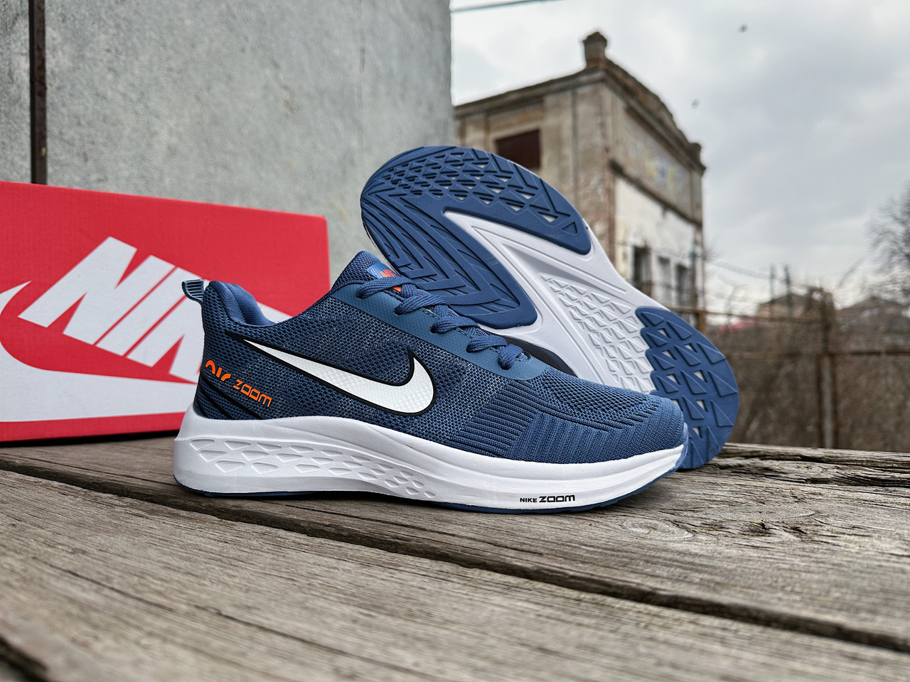 Чоловічі кросівки Nike Zoom Blue сині