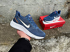 Чоловічі кросівки Nike Zoom Blue сині, фото 4