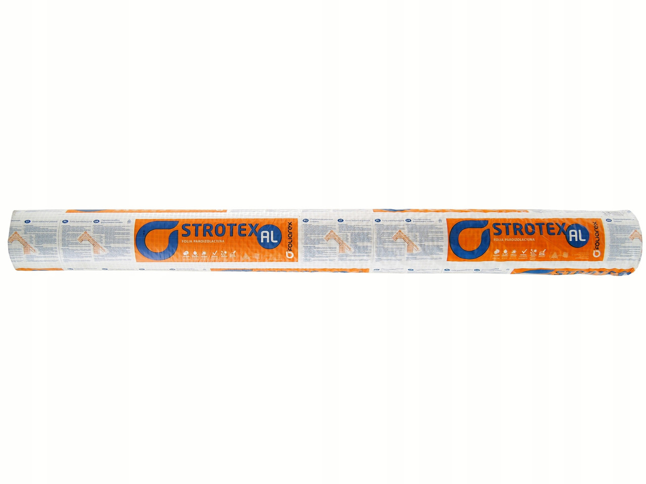 Пароізоляційна плівка STROTEX AL 150 г/м.кв. ( фольгована алюмінієва пароізоляція паробар'єр  стротекс ал)