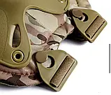 Наколінники та налокітники тактичні військові Combat Мультиким, фото 7
