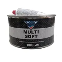 Багатофункціональна полегшена поліефірна шпаклівка Solid MULTI SOFT - 1кг