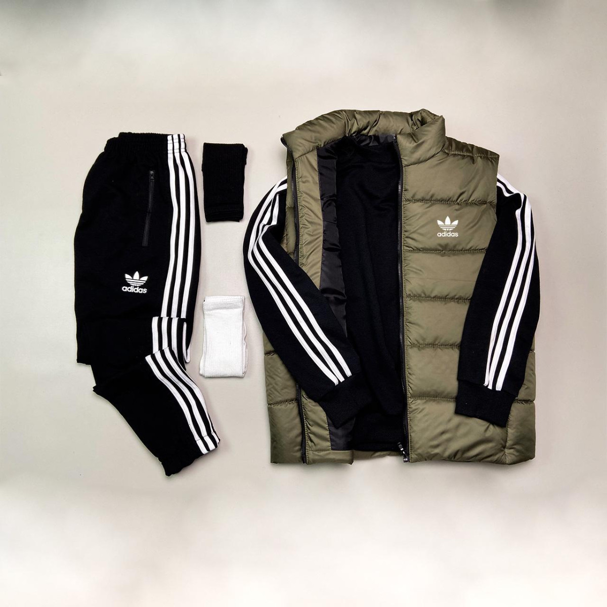 Купить Спортивный Костюм Адидас + Жилетка Адидас Весна/Лето +2 пары ...
