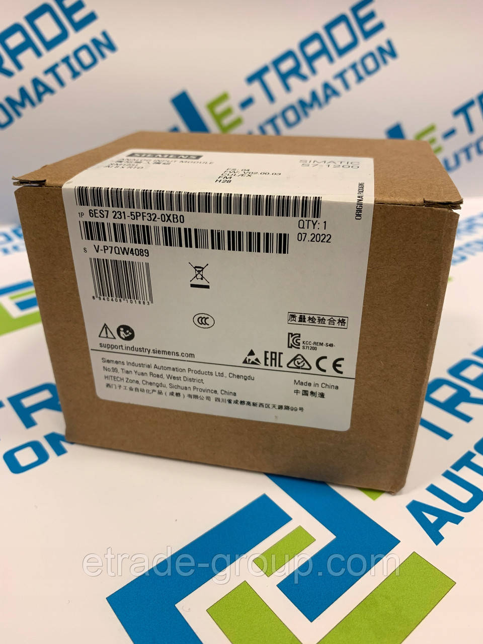 Модуль Siemens 6ES7231-5PF32-0XB0 SIMATIC S7-1200, фото 1