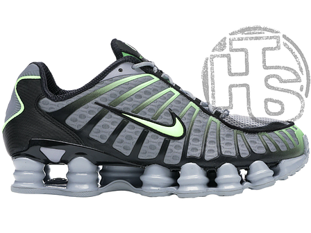 Чоловічі кросівки Nike Shox TL Wolf Grey Lime Blast AV3595-005, фото 1