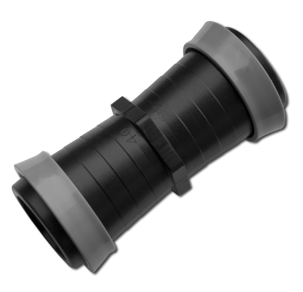 Муфта з'єднувальна для зрошувальної стрічки GOLD SPRAY 32мм, DSTA17-32L, фото 1