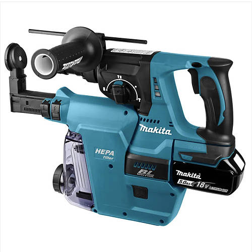 Купить Перфоратор аккумуляторный Makita DHR 243 RTJ1 бесщеточный мотор ...