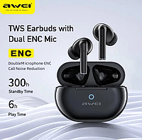 Наушники Awei S1 Pro Беспроводные Bluetooth 5.3 HD ENC