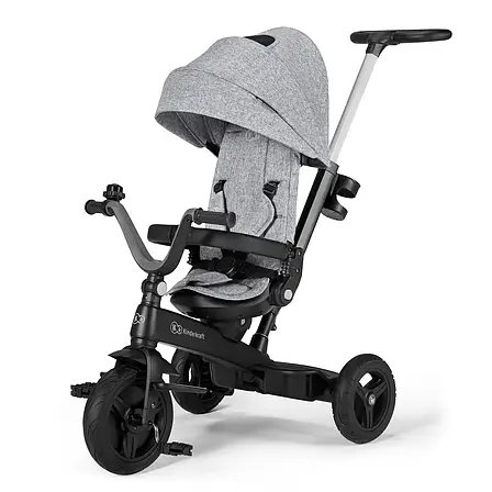 Триколісний велосипед Kinderkraft Twipper Grey (KRTWIP00GRY0000), фото 1