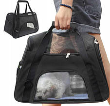 Сумка-переноска для тварин  Rodeo чорна