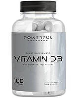 Витамин Д3 Vitamin D3 100mcg 4000МЕ Powerful Progress 100 капсул