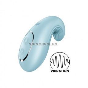 Вібратор Satisfyer Dipping Delight Light Blue, фото 1