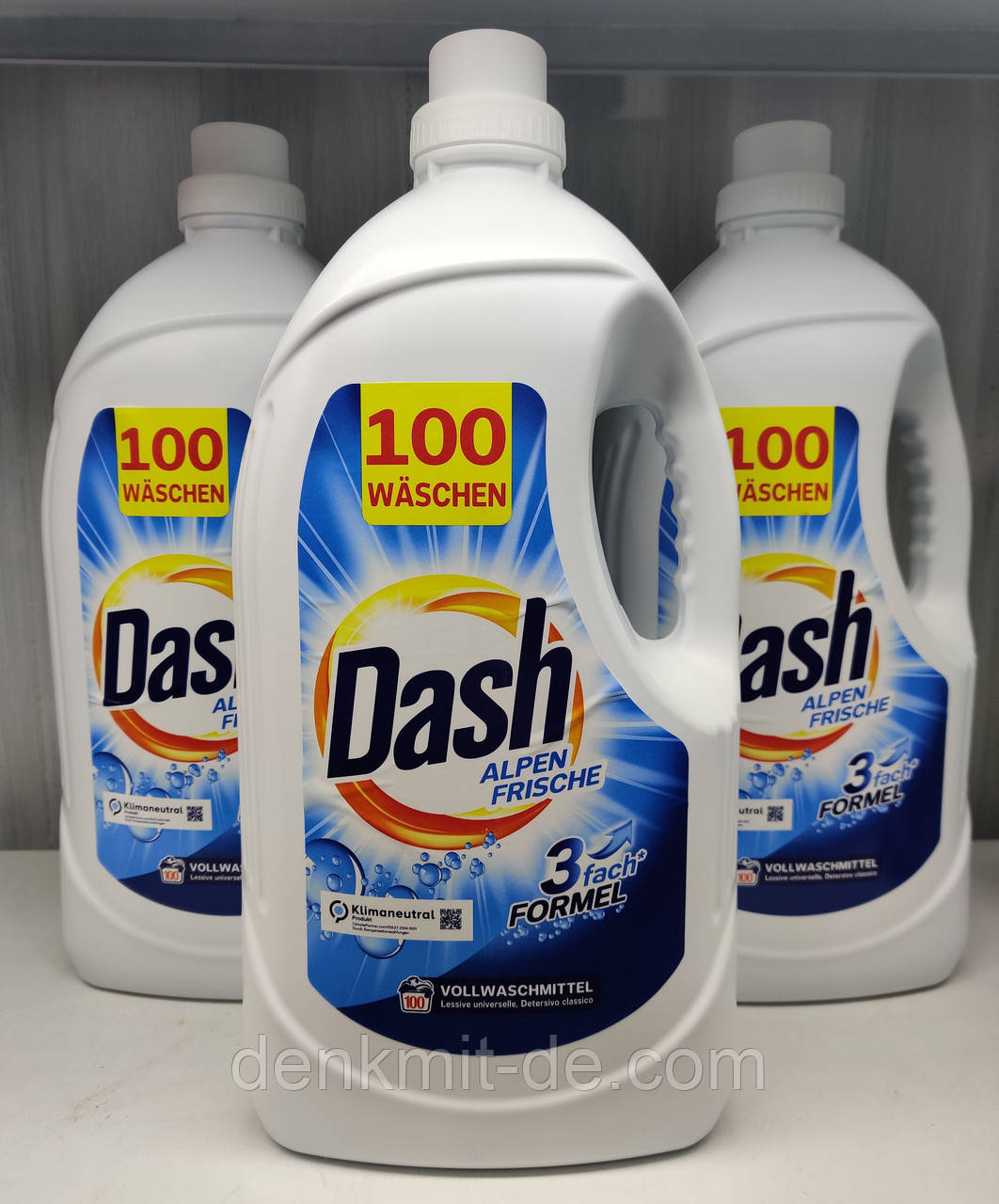 Рідкий порошок пральний Dash Alpen Frische 5 л 100 прань