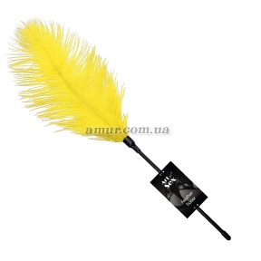 Щіткалка зі страусячим пером Art of Sex — Feather Tickler, у різних кольорах Жовтий