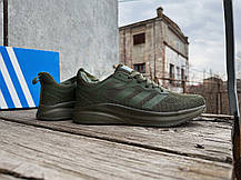 Чоловічі кросівки Adidas Green зелені хакі, фото 6