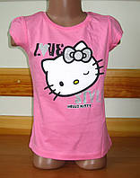 Детская футболка для девочки Китти, Hello kitty Sun Sity Франция 3, 4, 8лет
