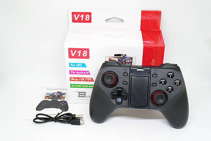 Джойстик Bluetooth для телефона комп'ютера PS3 Gamepad VA-018, фото 2