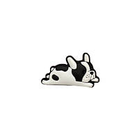 Джіббітс джиби прикраси піни значки для кроксів медичні сабо crocs charms JIBBITZ пес бульдог