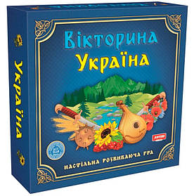 Настільна розвиваюча гра Artos "Вікторина Україна" 2-4 людини, 12+ (620994)