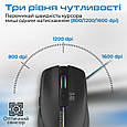 Миша Promate Kitt Wireless Black (kitt.black), фото 4