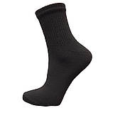 Шкарпетки Житомир тенісні високі чорні 37-39р | 12 пар, фото 2