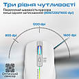 Мишь Promate Kitt Wireless White (kitt.white), фото 3