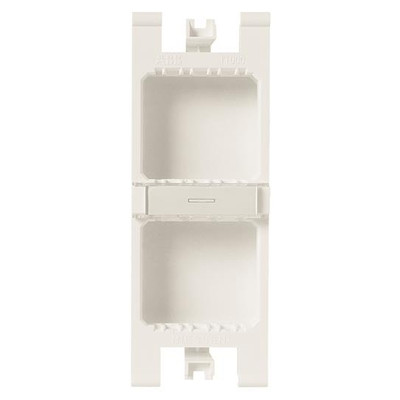 Адаптер 2 поста під механізми ABB Niessen Zenit T1000 Білий (2CLA100000T1001)