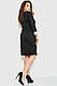 Плаття класичне, колір чорний, 183R702, фото 4