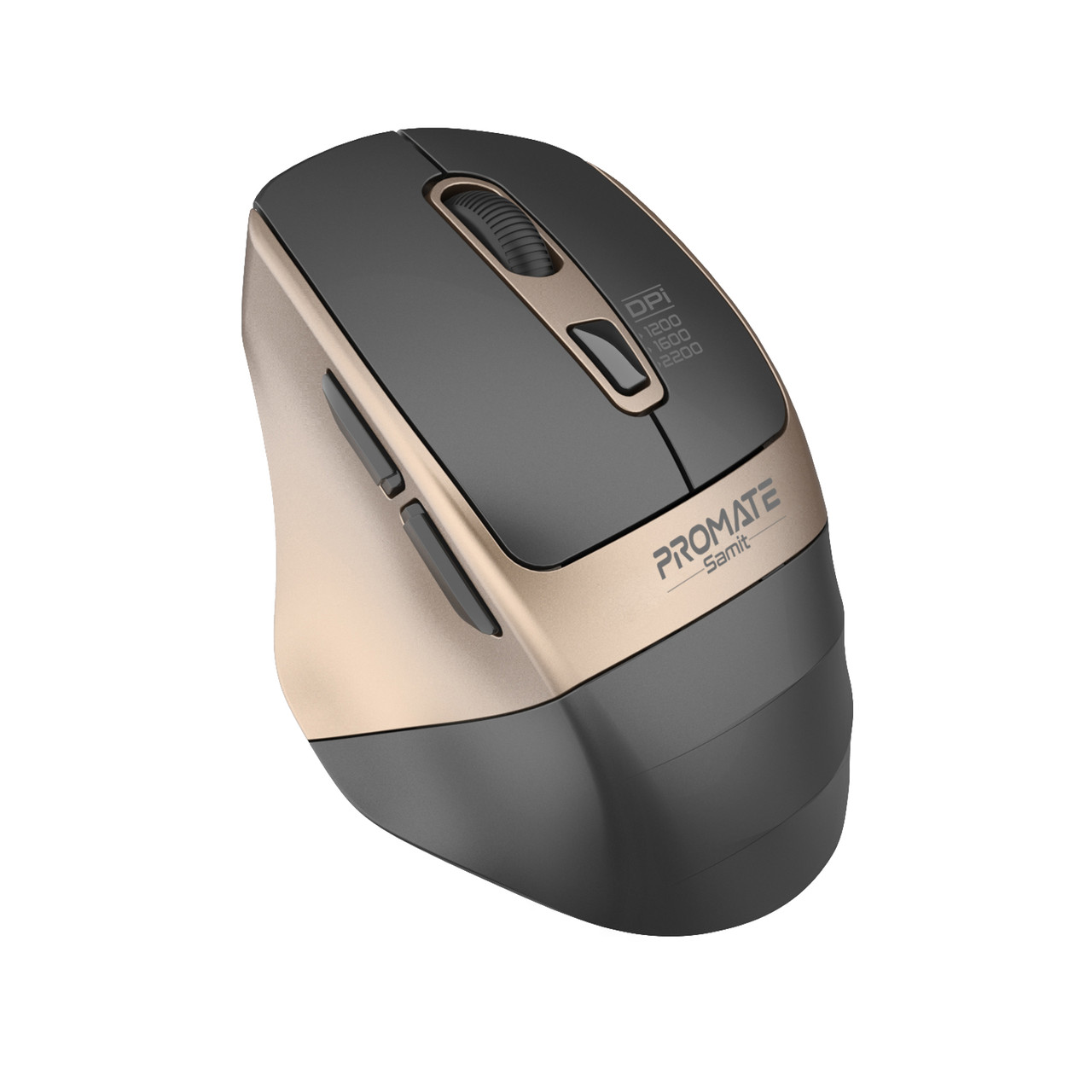 Миша Promate Samit Wireless Gold (samit.gold)