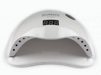 Лампа для манікюру LED+UV Sun 5 plus, 48 вт із системою охолодження діодів (оригінал)