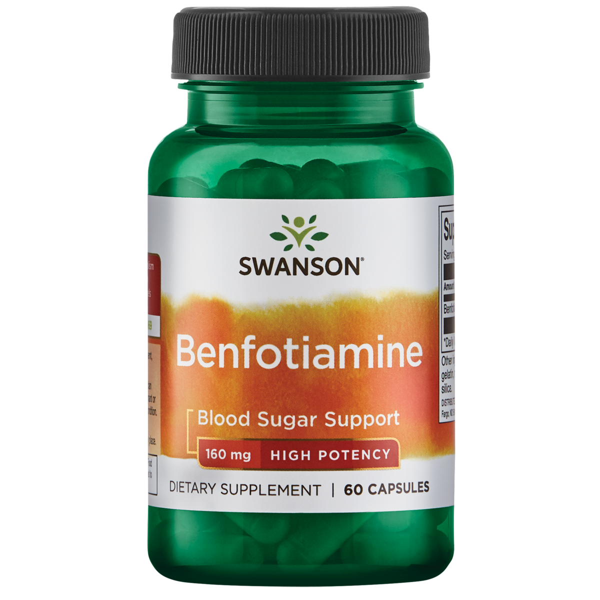 Swanson Benfotiamine 160 mg 60 Caps