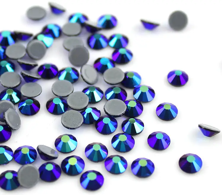 Стрази Swarovski SS4 (100шт) Jet ABEStyle