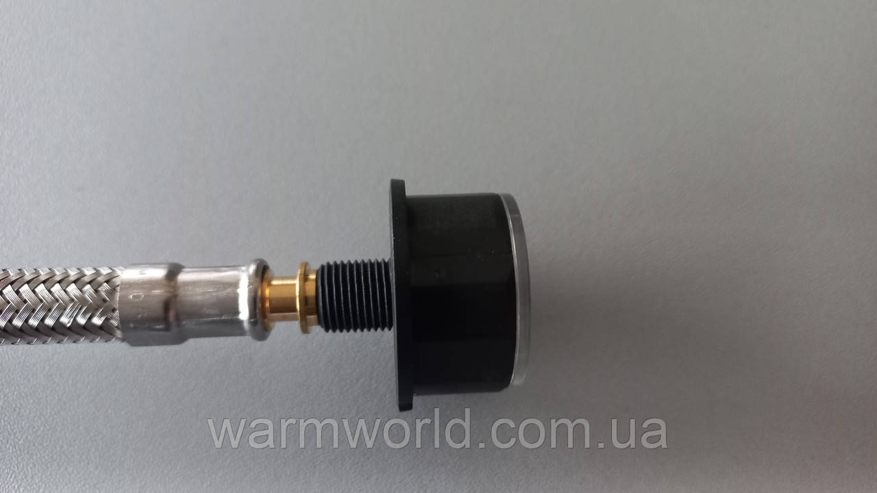 7833510 Манометр 0-6 бар с гибким шлангом Vitodens Vitopend WB1B, WH1D, WB2B 45-105 кВт 70°С 20 bar Viessmann - фото 7 - id-p384510373