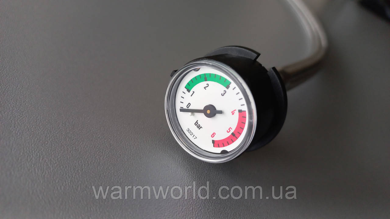 7833510 Манометр 0-6 бар с гибким шлангом Vitodens Vitopend WB1B, WH1D, WB2B 45-105 кВт 70°С 20 bar Viessmann - фото 6 - id-p384510373