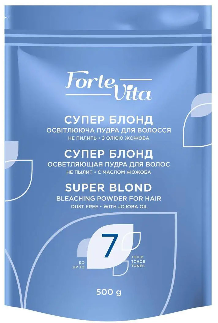 Пудра для волосся, що освітлює Forte Vita Super Blond 500 г