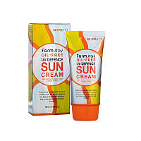 Солнцезащитный обезжиренный крем FarmStay Oil-free UV Defence Sun Cream SPF50+ PA+++, 70 мл.