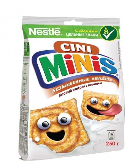 Готовий сухий сніданок NESTLE CINI-MINIS зі смаком кориці 250 г.(5900020002730) - фото 1 - id-p1789062210