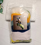 Набір для валяння з вовни Скоморох (брелок + інструменти), фото 5