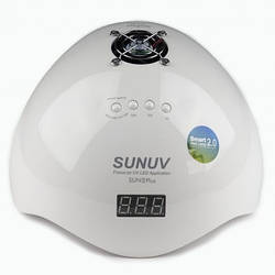 Лампа манікюрна LED+UV Sun 5 plus, 48 вт із системою охолодження діодів (оригінал)