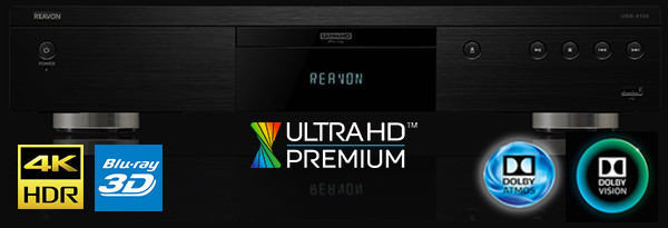 REAVON UBR-X100 Dolby Vision 4K ULTRA HD Blu-ray універсальний програвач