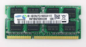 Оперативна пам'ять для ноутбука Sodimm DDR3 4GB 1333mhz PC3-10600 Samsung б/в