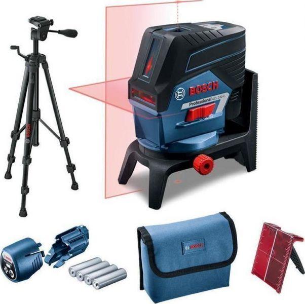 Лазерный нивелир Bosch Professional GCL 2-50 C + держатель RM2 + BT 150 (0601066G02)