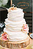 Весільний торт з рюшами, фото 2