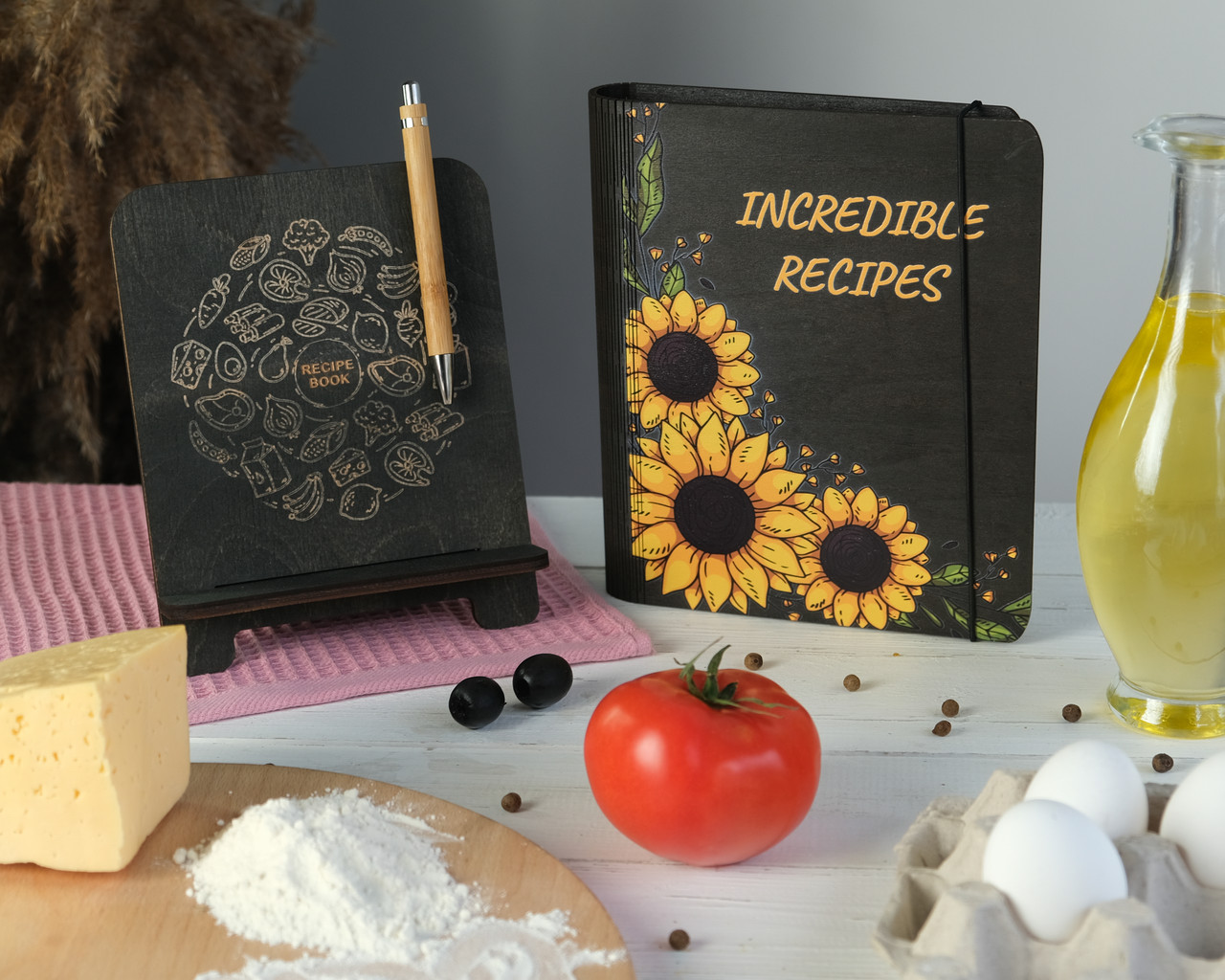 Книга для записів кулінарних рецептів "Incredible recipes"