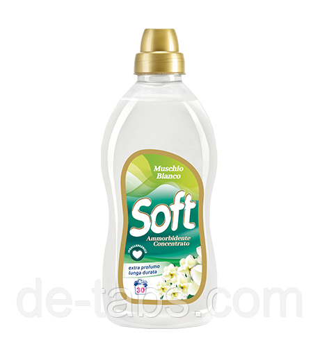 Soft Muschio Bianco концентрат-ополіскувач для білизни 30 прань | 750мл