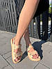 Жіночі Сандалі Chanel Sandals Beige / Шанель Сандалс Бежеві, фото 9