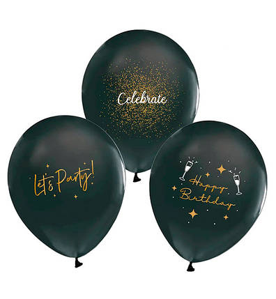 Повітряні кулі "Celebrate", 7 шт., Туреччина, d - 30 см, фото 1