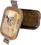 Маслянка пластикова з затискачами корівка, фото 2