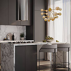 Бронзова люстра на 16 ламп (61-V1015-16 BRZ), фото 2