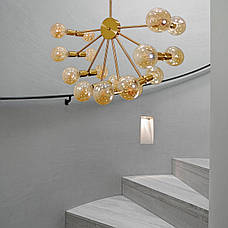 Бронзова люстра на 16 ламп (61-V1015-16 BRZ), фото 4